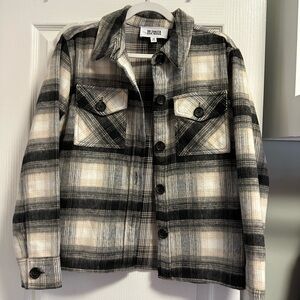 BB Dakota Steve Madden Plaid Shacket - Medium